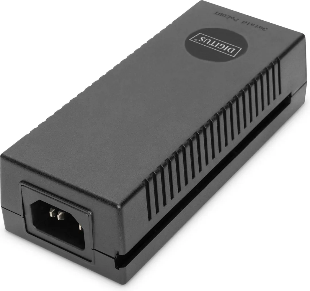 Digitus DN-95108 PoE Adapter & Injector 10GbE - Zwart