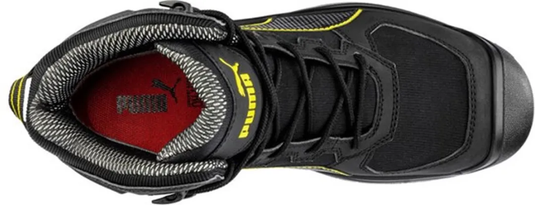 PUMA Rock Mid S7S 632700 Veiligheidsschoenen - Zwart