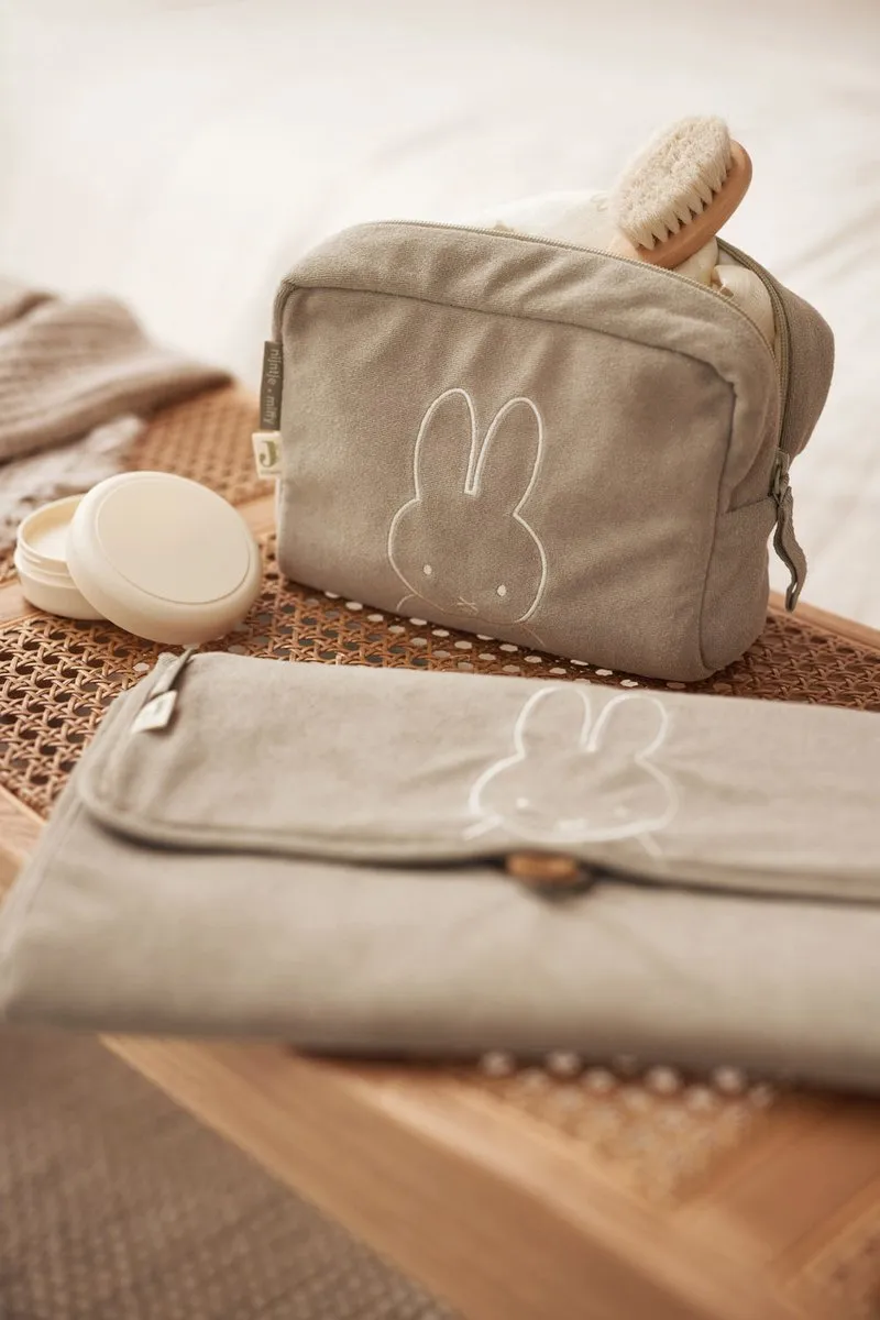 Jollein x Nijntje Badstof Miffy Verschoningsmat - Olive Green