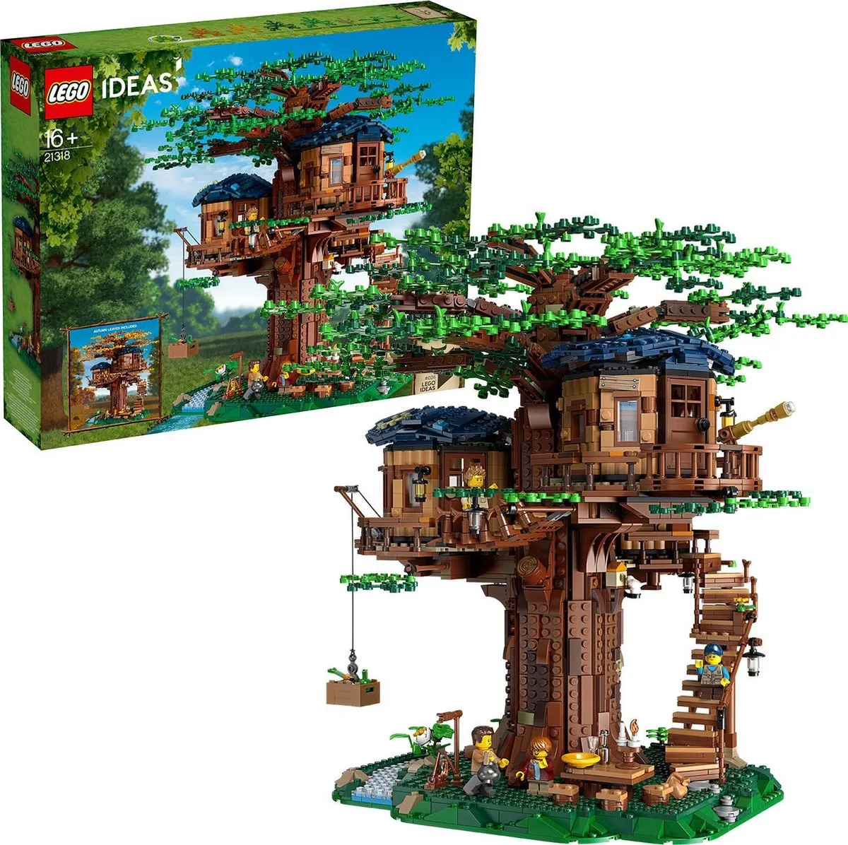 LEGO Ideas Boomhut Tree House 21318 - 3036 Stukken
