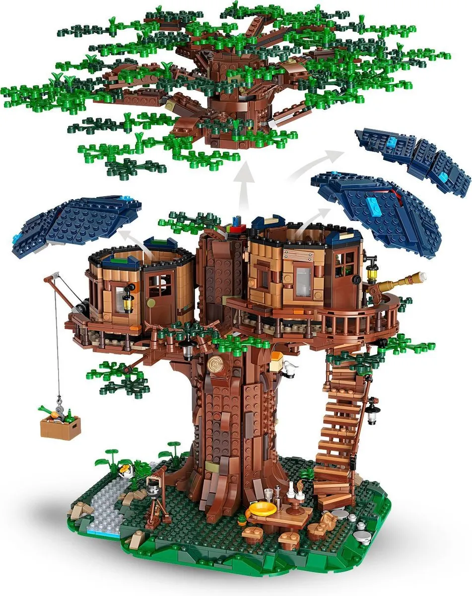 LEGO Ideas Boomhut Tree House 21318 - 3036 Stukken