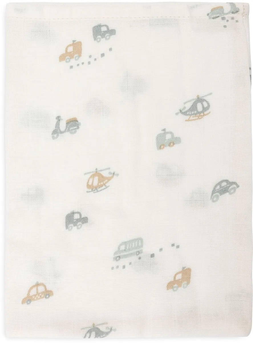 Jollein Baby Hydrofiel Washandje On The Go - 3 Stuks