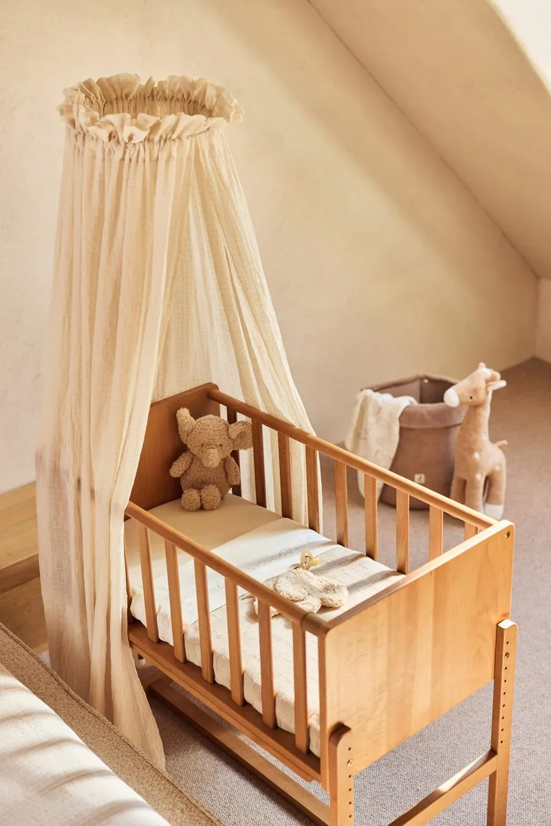 Jollein Baby Klamboe 155cm - Cosy Check Sand