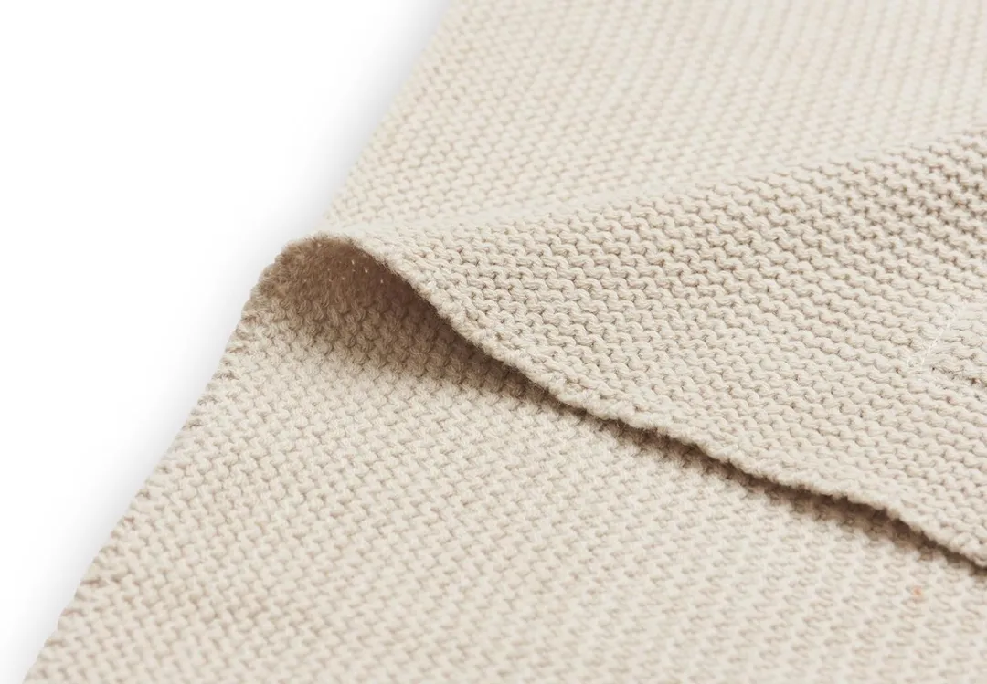 Jollein Basic Knit Wiegdeken 75x100cm - Nougat