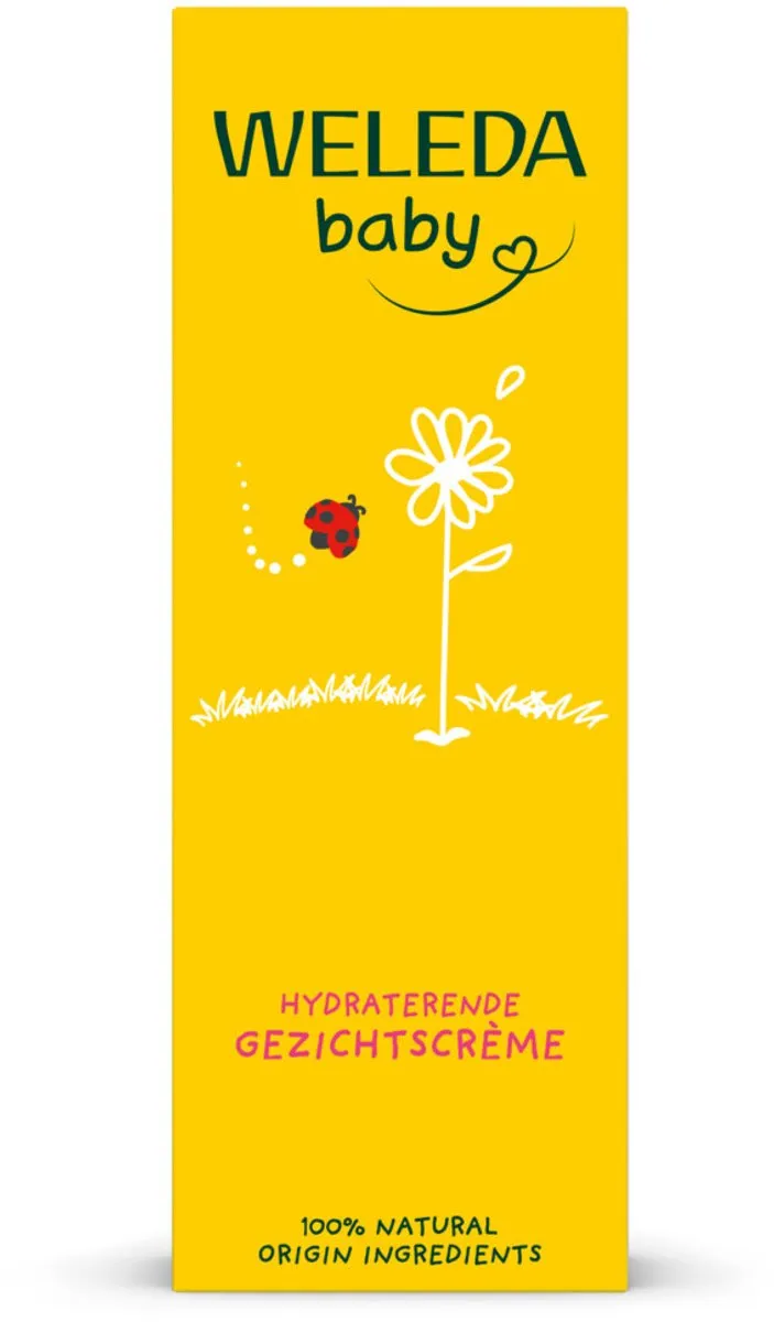 Weleda Baby & Kind Calendula Gezichtcrème 50ml - 2 Stuks