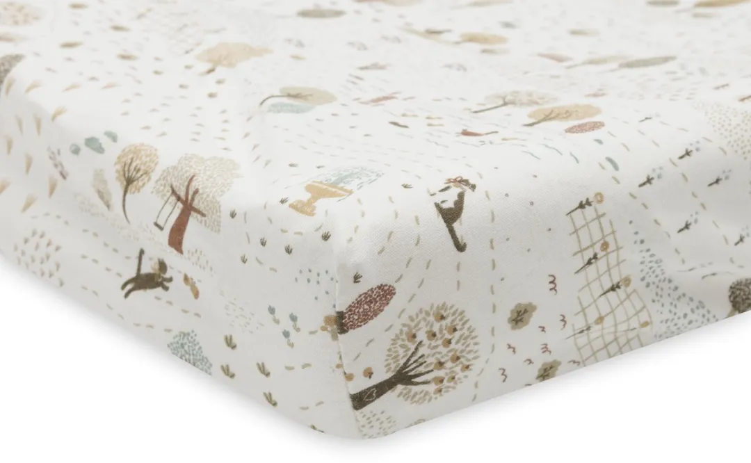 Jollein Aankleedkussenhoes Tiny Park - 50x70cm Jersey