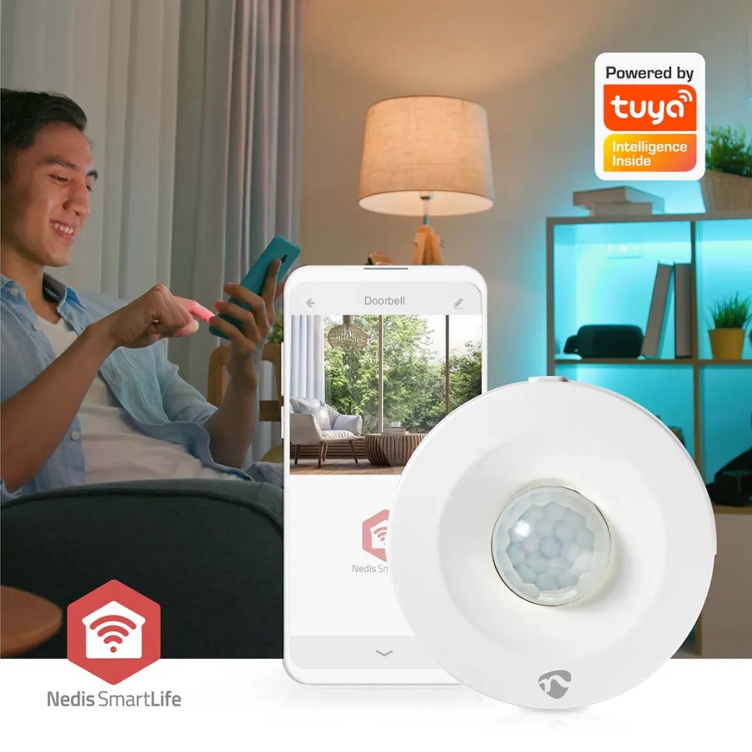 Nedis SmartLife ZBSM10WT Bewegingssensor - Wit