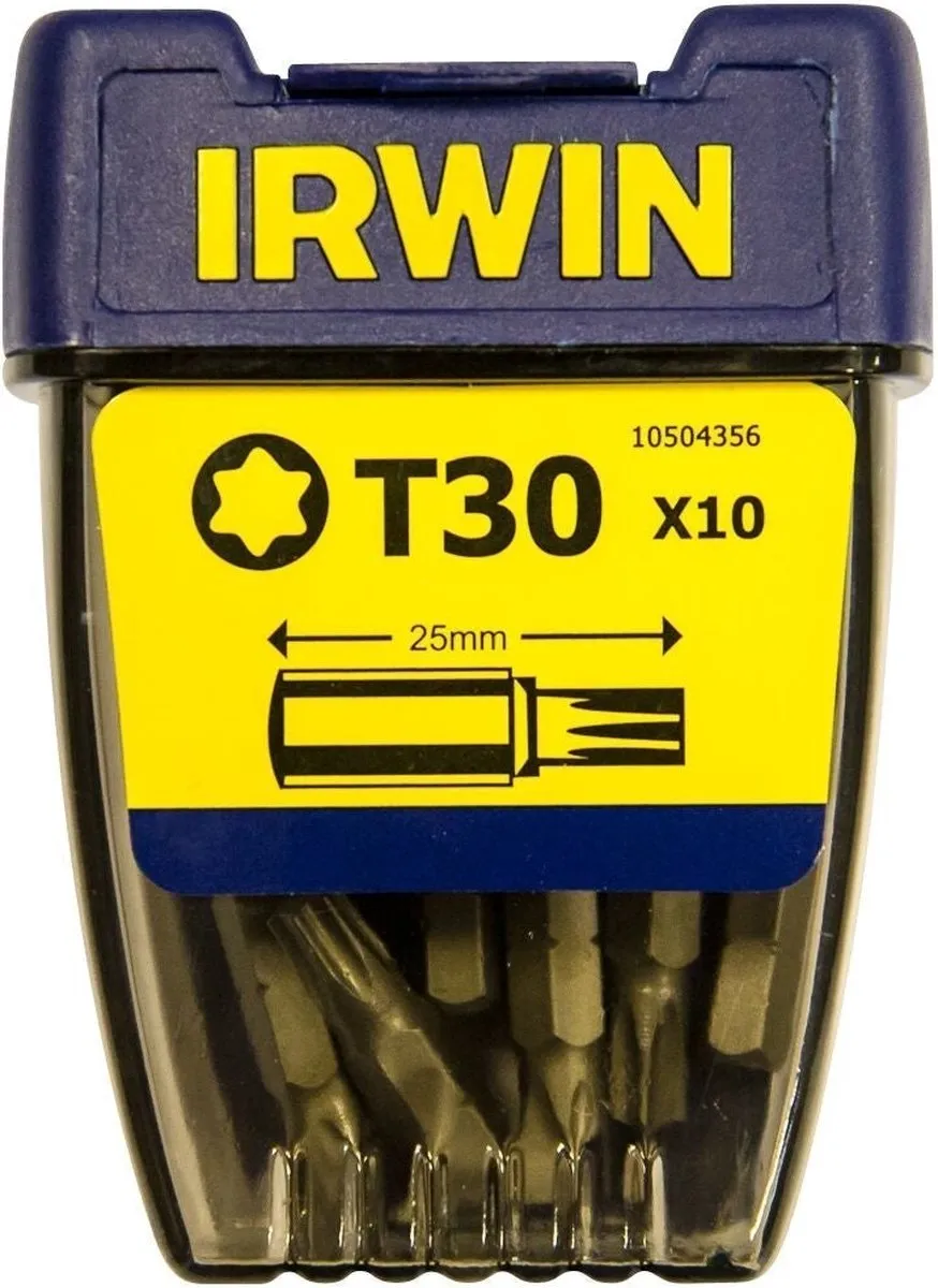 Irwin Torx T30 Bits 25mm