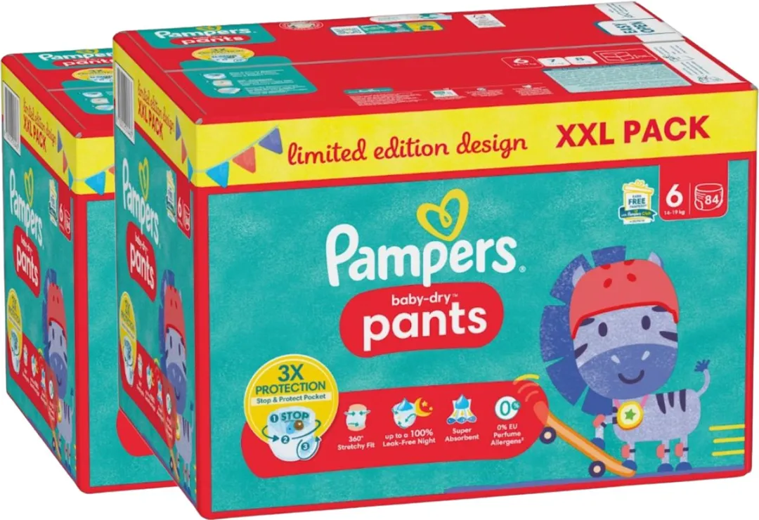 Pampers Baby-Dry Pants Maat 6