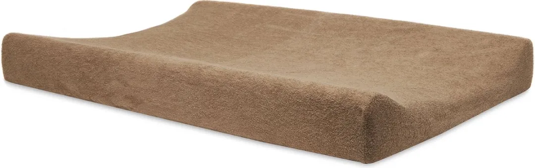 Jollein Aankleedkussenhoes Badstof 50x70cm - Biscuit - 2 Stuks