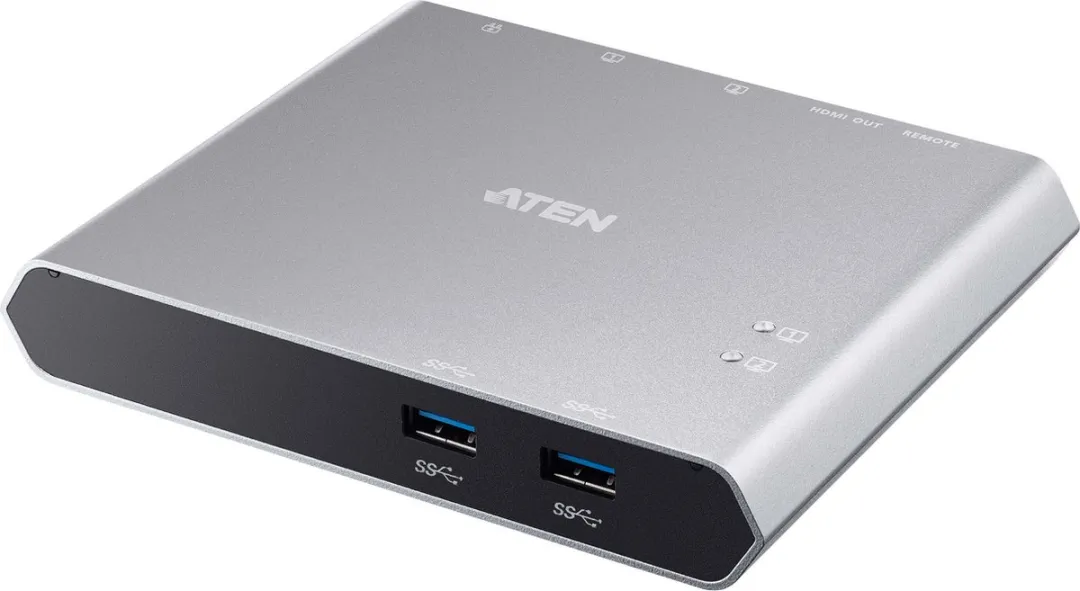 Aten US3310 USB-C Dock Switch 2 Poorten