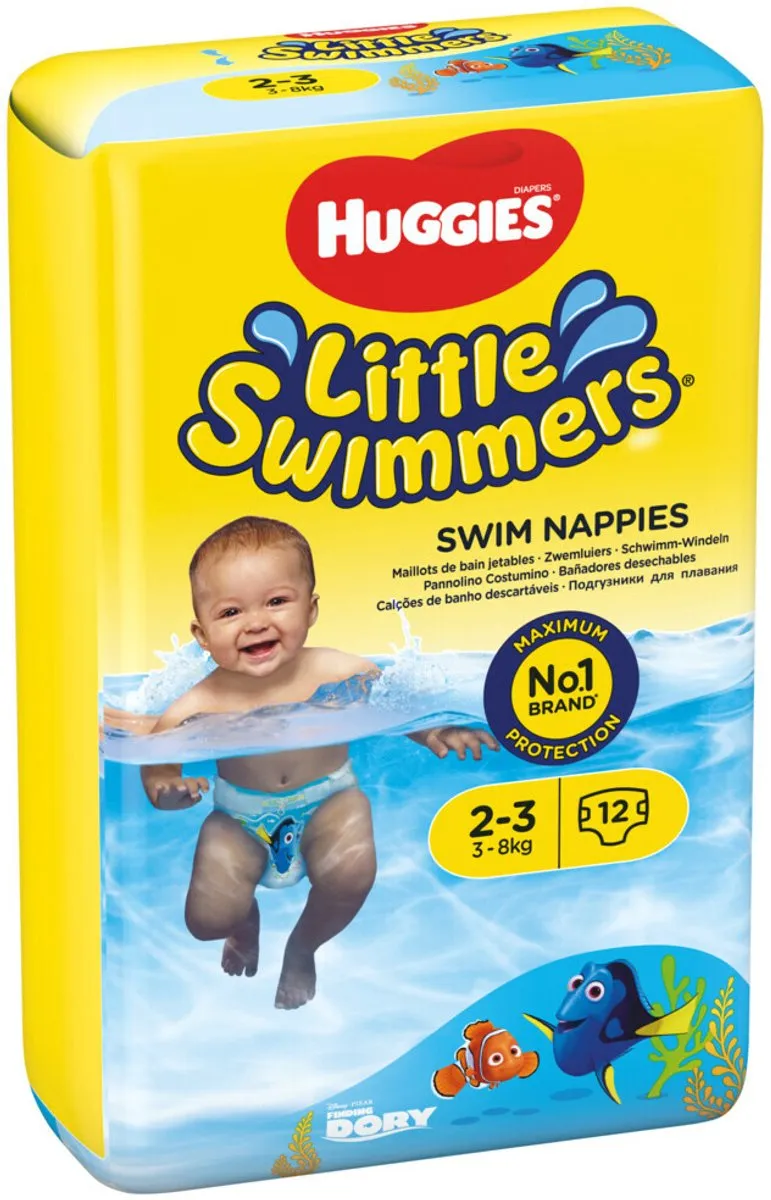 Huggies Little Swimmers Maat 2-3 Zwemluiers - 12 Stuks