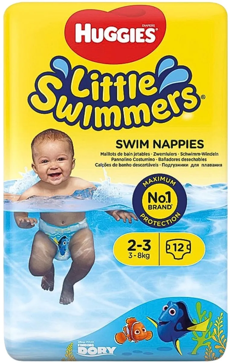 Huggies Little Swimmers Maat 2-3 Zwemluiers - 12 Stuks