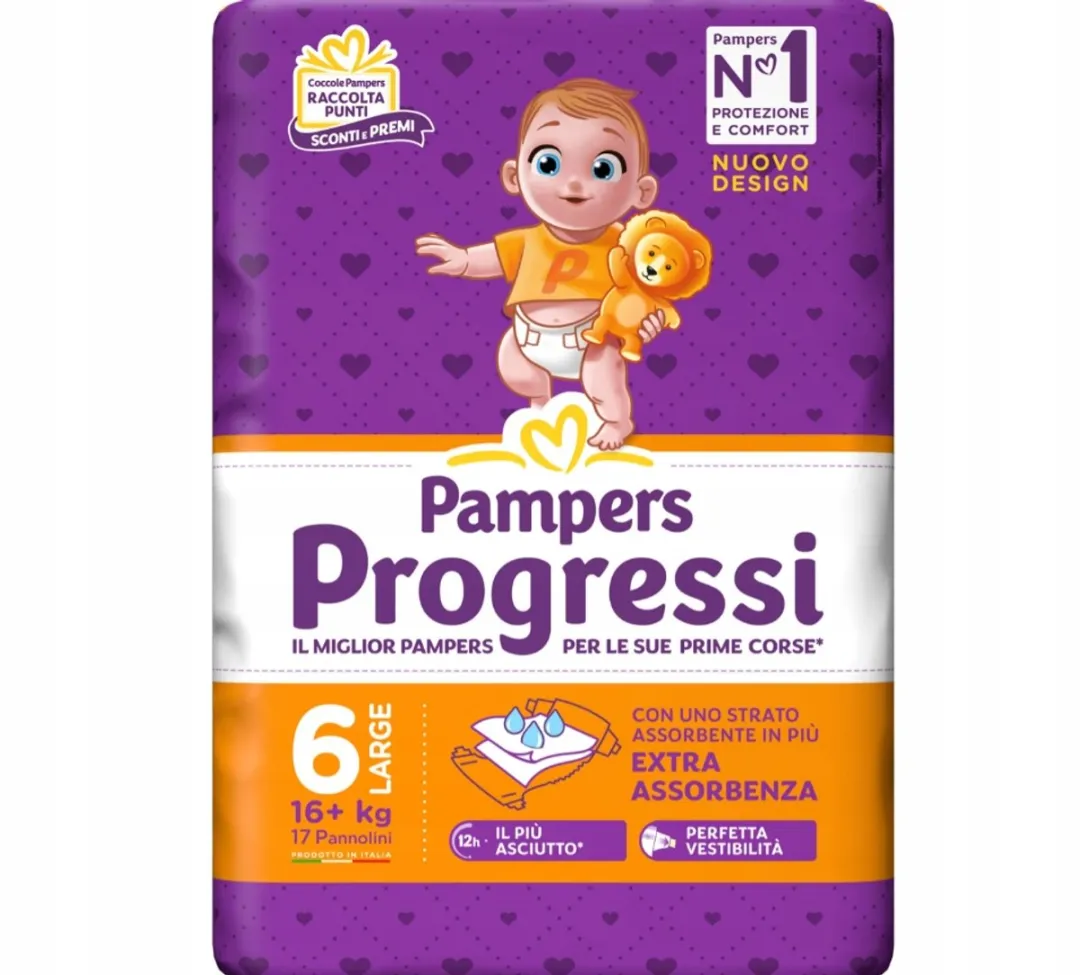 Pampers Progressi Luiers Maat 6