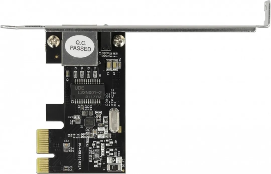 Delock PCI Express Gigabit LAN Kaart RTL8111 - Zwart - afbeelding 2 van 5
