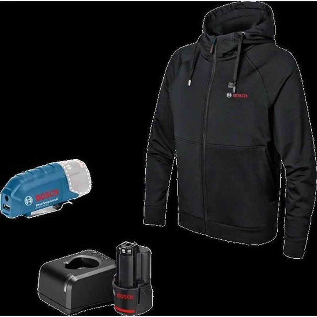 Bosch Professional Verwarmde Jas GHH 12 2XL - Zwart