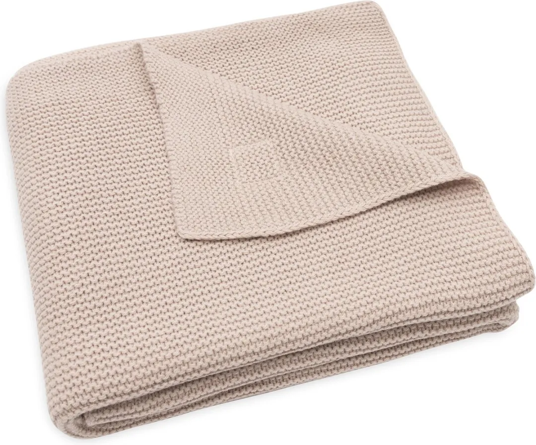 Jollein Deken Wieg 75x100cm Basic Knit Wild Rose