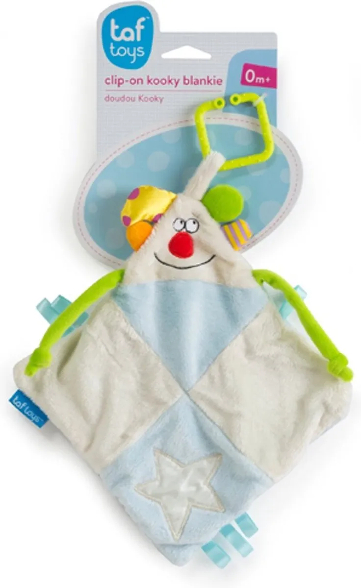 Taf Toys Knuffeldoekje Multi - Hangspeeltje 0-24 maanden