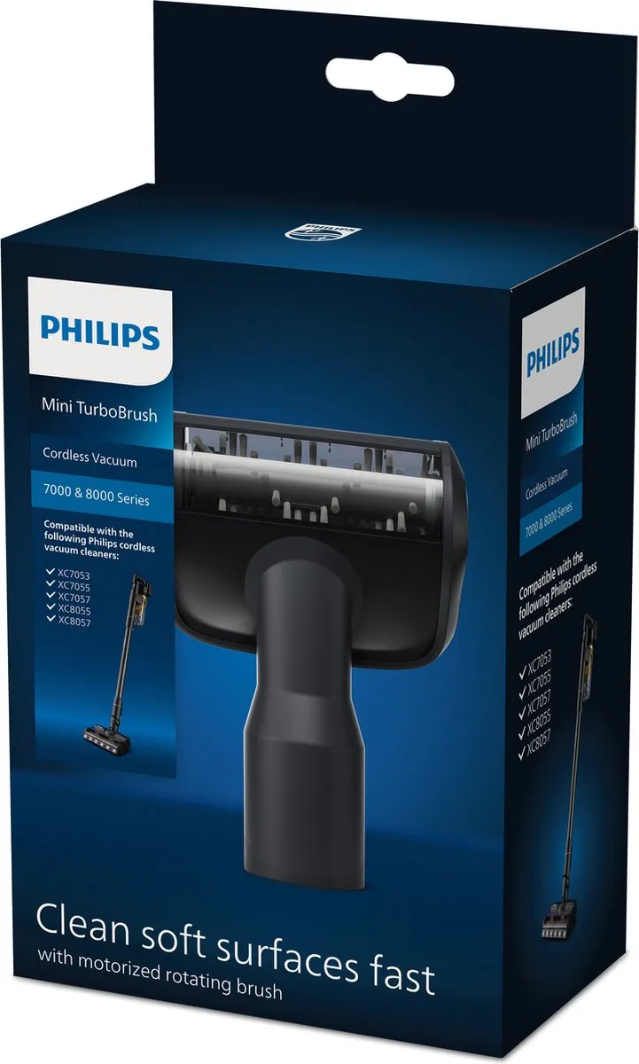 Philips Mini-turboborstel XV1684/01 - Zwart