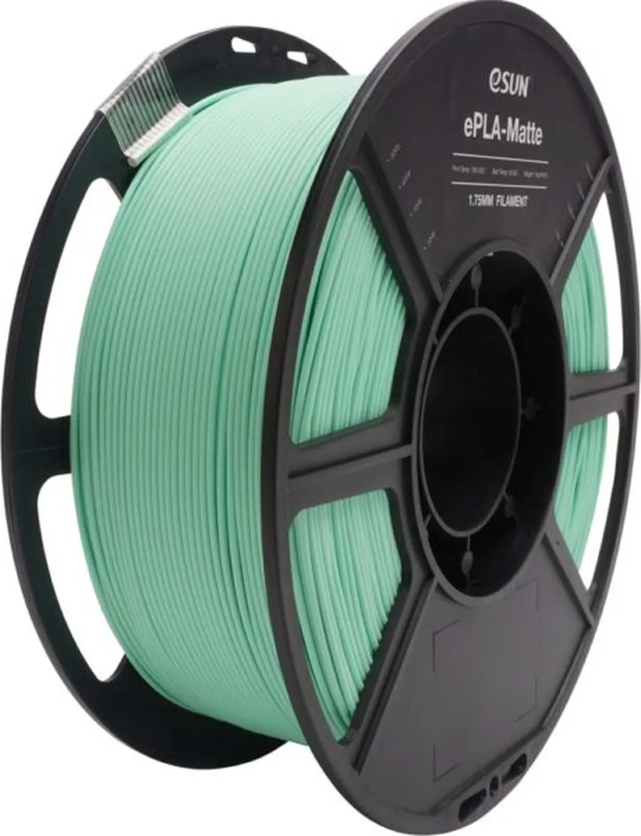 ESUN ePLA-Matte Mintgroen 3D Printerfilament 1kg - 1.75mm