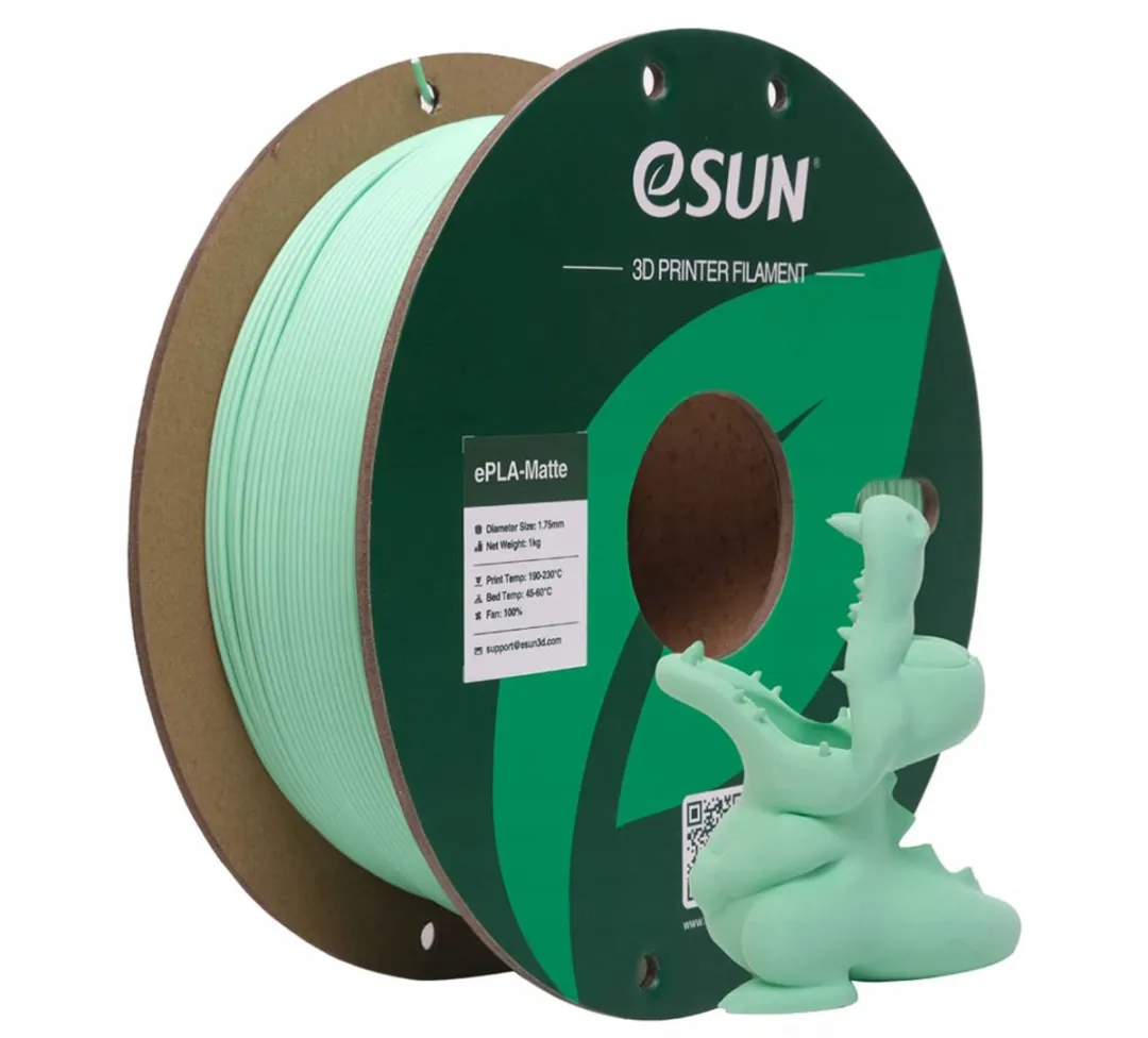 ESUN ePLA-Matte Mintgroen 3D Printerfilament 1kg