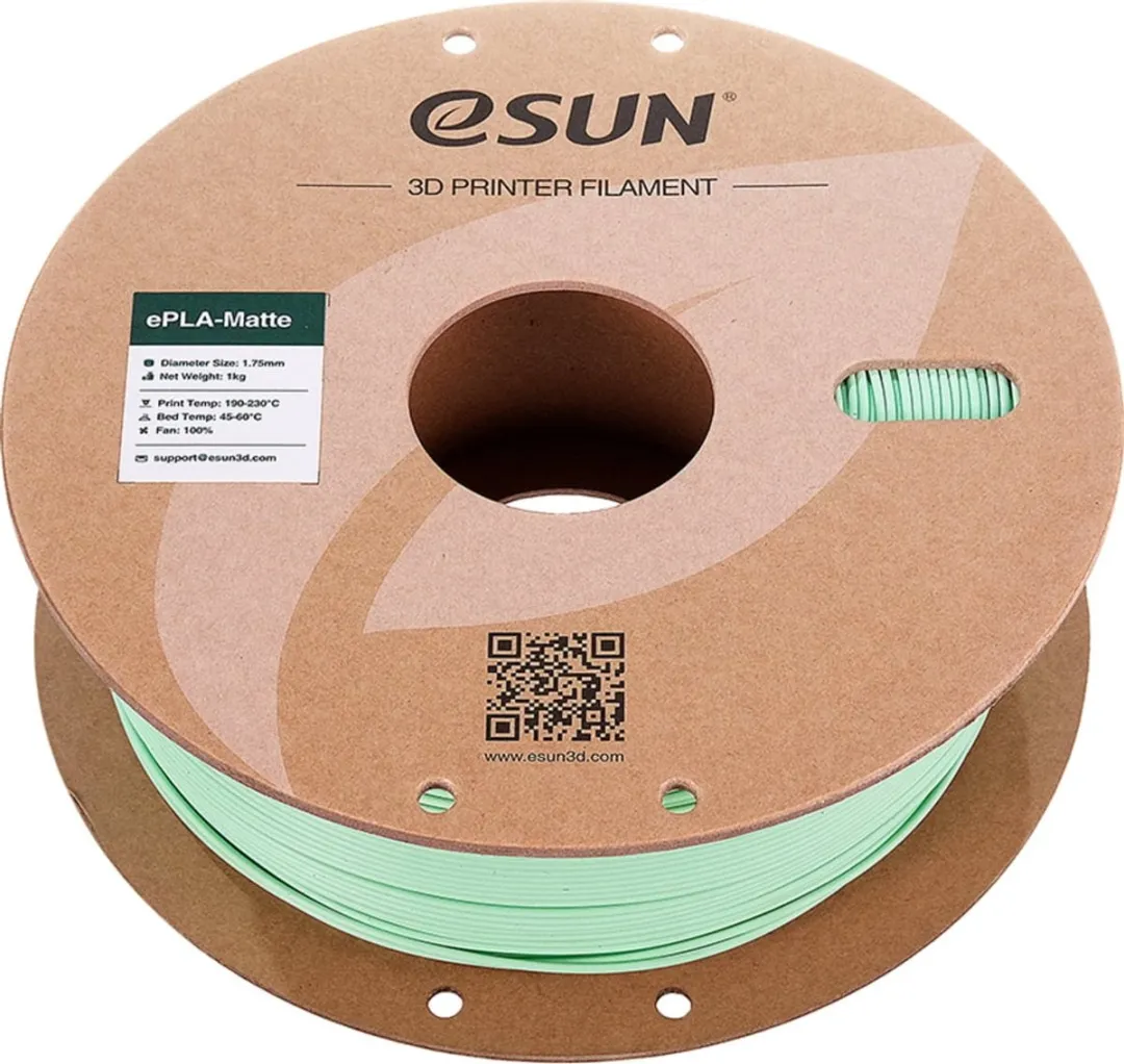 ESUN ePLA-Matte Mintgroen 3D Printerfilament 1kg - 1.75mm