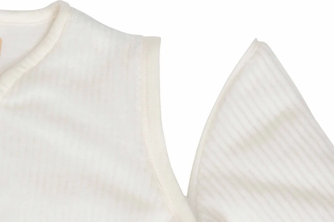 Jollein Baby Slaapzak Winter 60cm - Rib Ivory