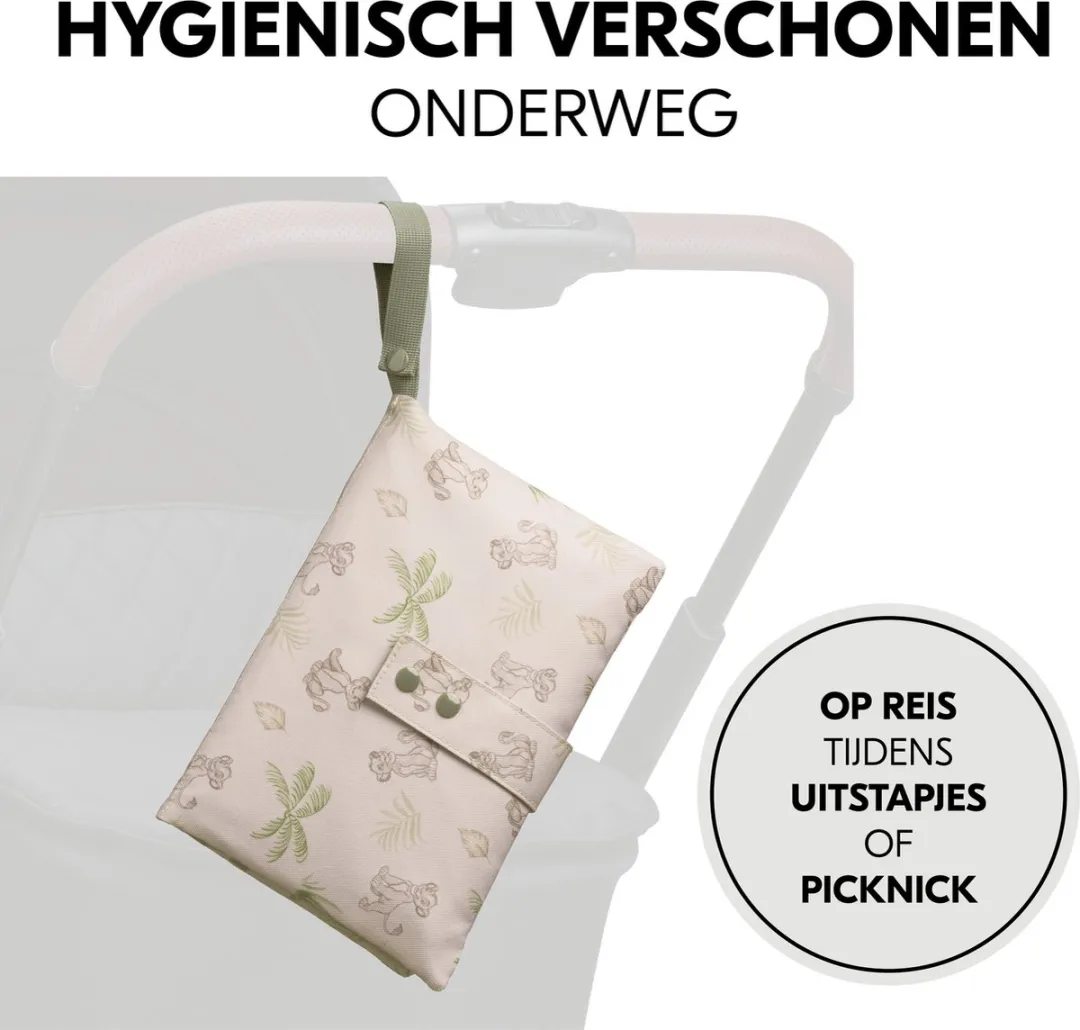 Hauck Change N Walk Verschoonkussen - Simba Beige - afbeelding 6 van 6