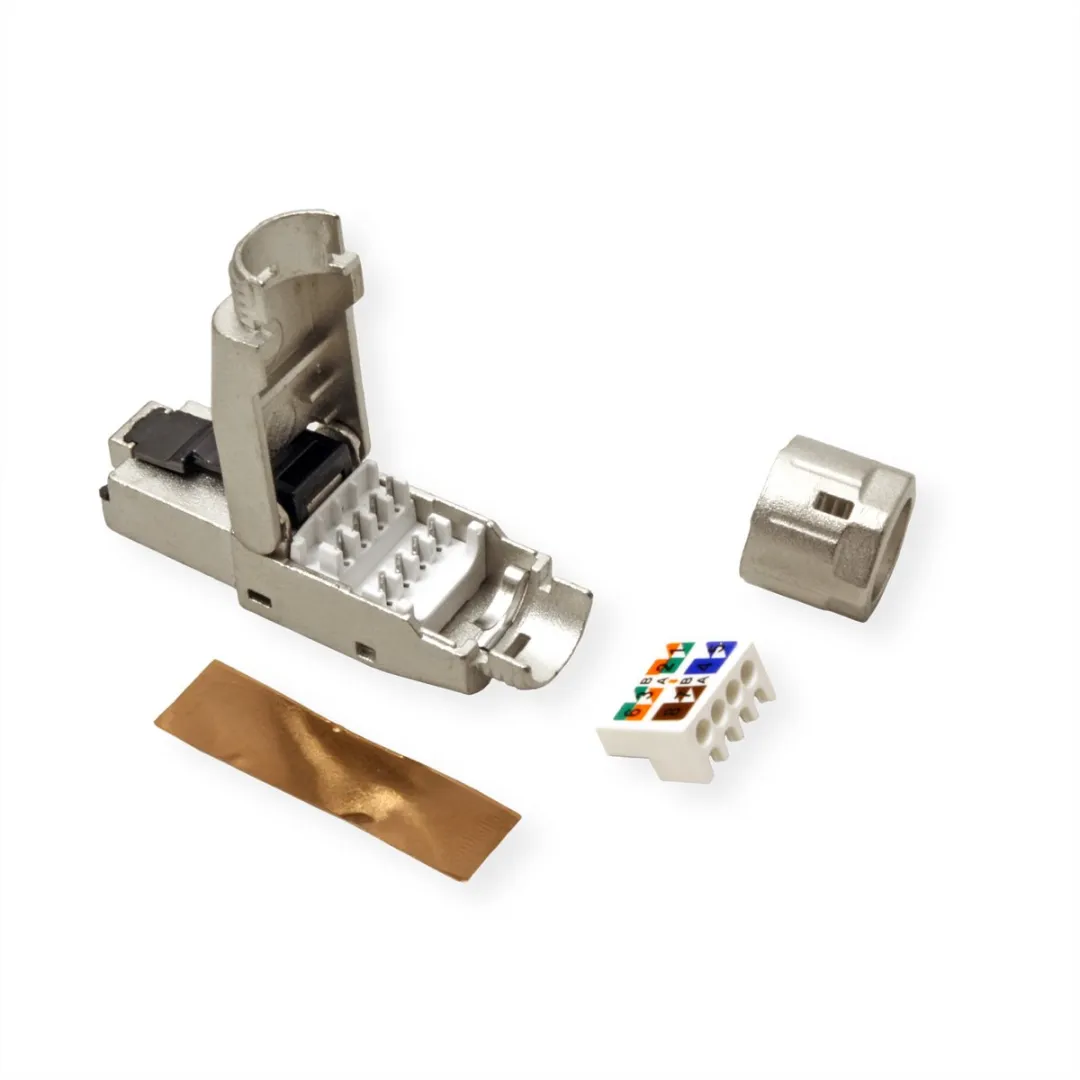 Value Field Connector RJ-45 Cat.8 Klasse I - Zilver