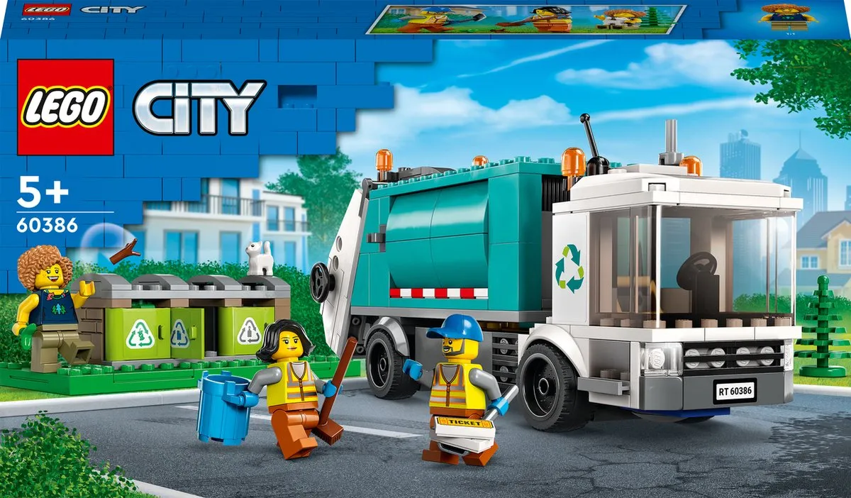 LEGO City Recycle Vrachtwagen 60386