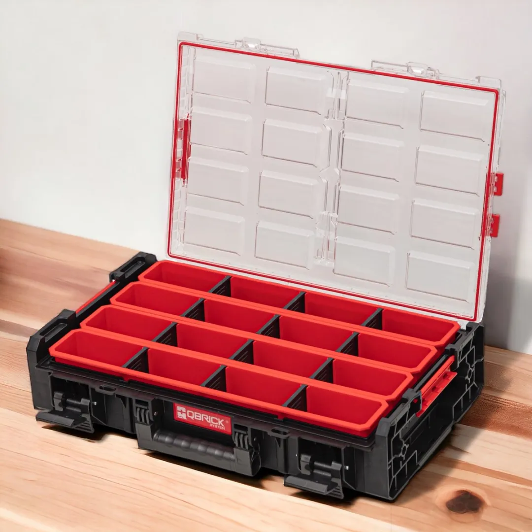 Toolbrothers RHINO XXL Organizer ECO - 13,5L - Rood/Zwart
