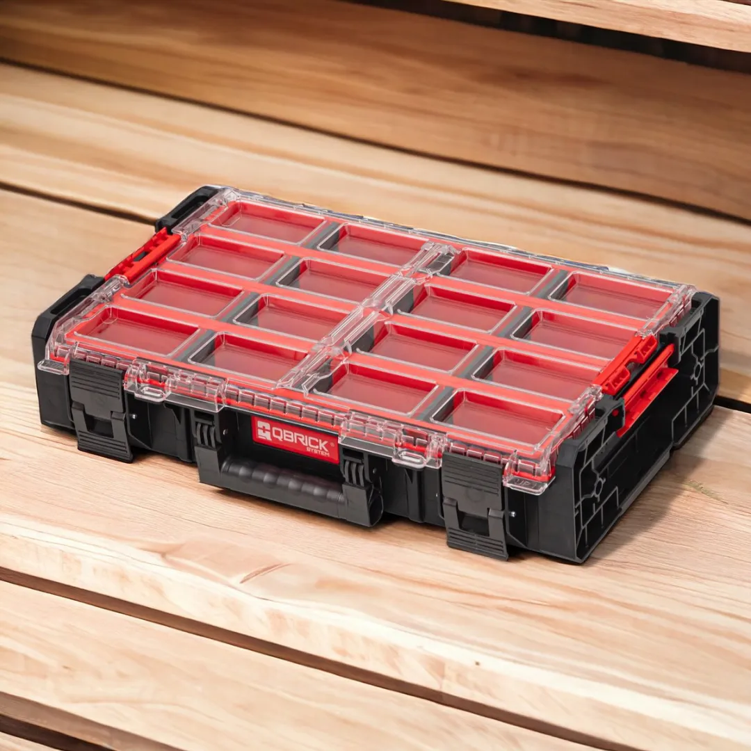 Toolbrothers RHINO XXL Organizer ECO - 13,5L - Rood/Zwart