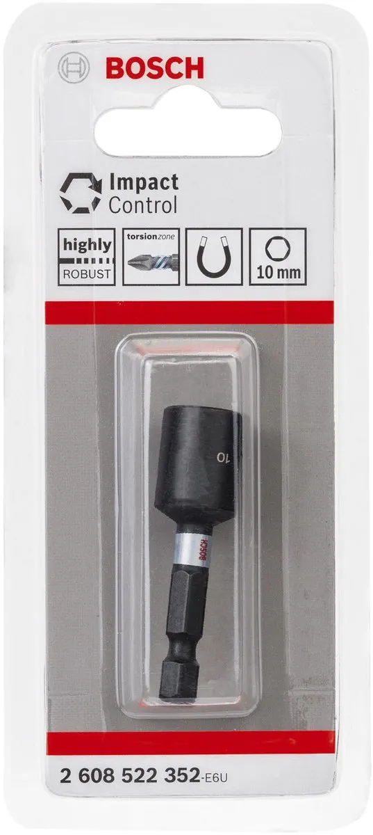 Bosch Professional 10mm Impact Dop - Zwart