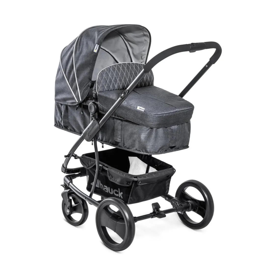 Hauck Pacific 4 Shop N Drive Kinderwagen - Melange Charcoal