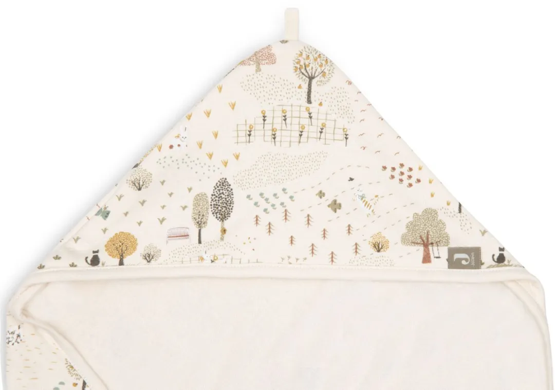 Jollein Badcape Baby Tiny Park - 75x75cm