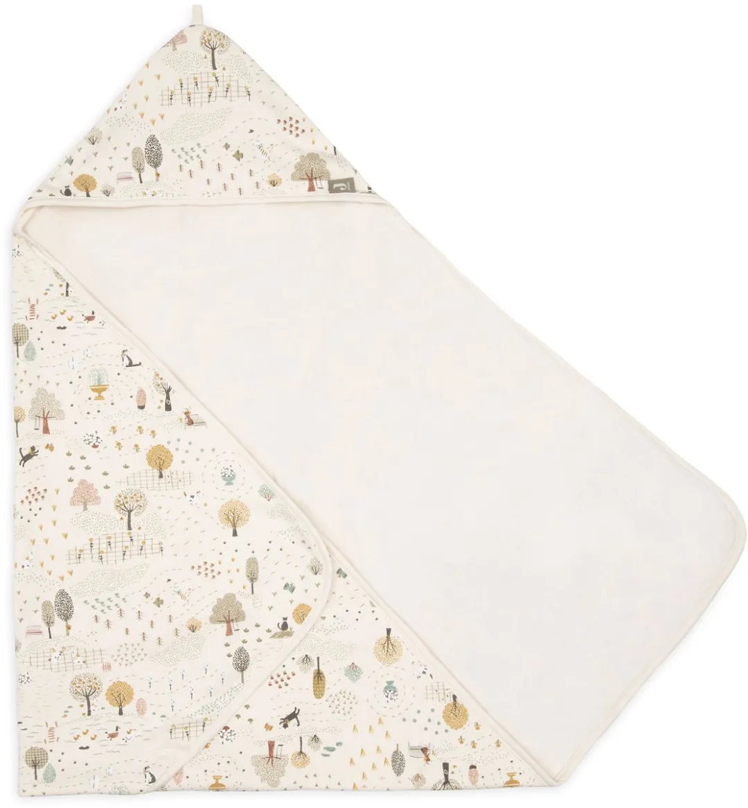 Jollein Badcape Baby Tiny Park - 75x75cm