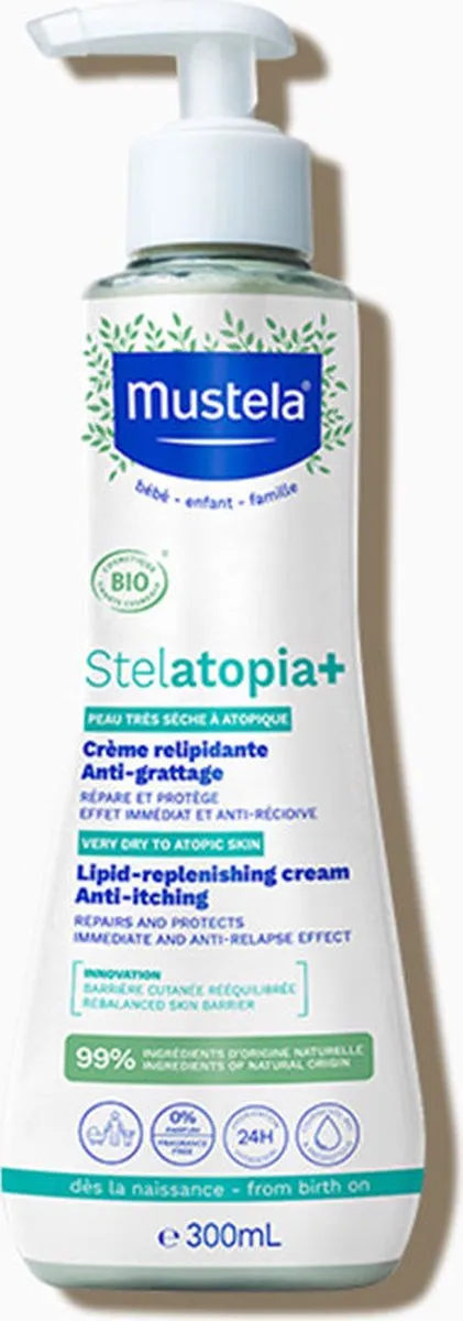 Mustela Stelatopia+ Herstellende Creme 300ml