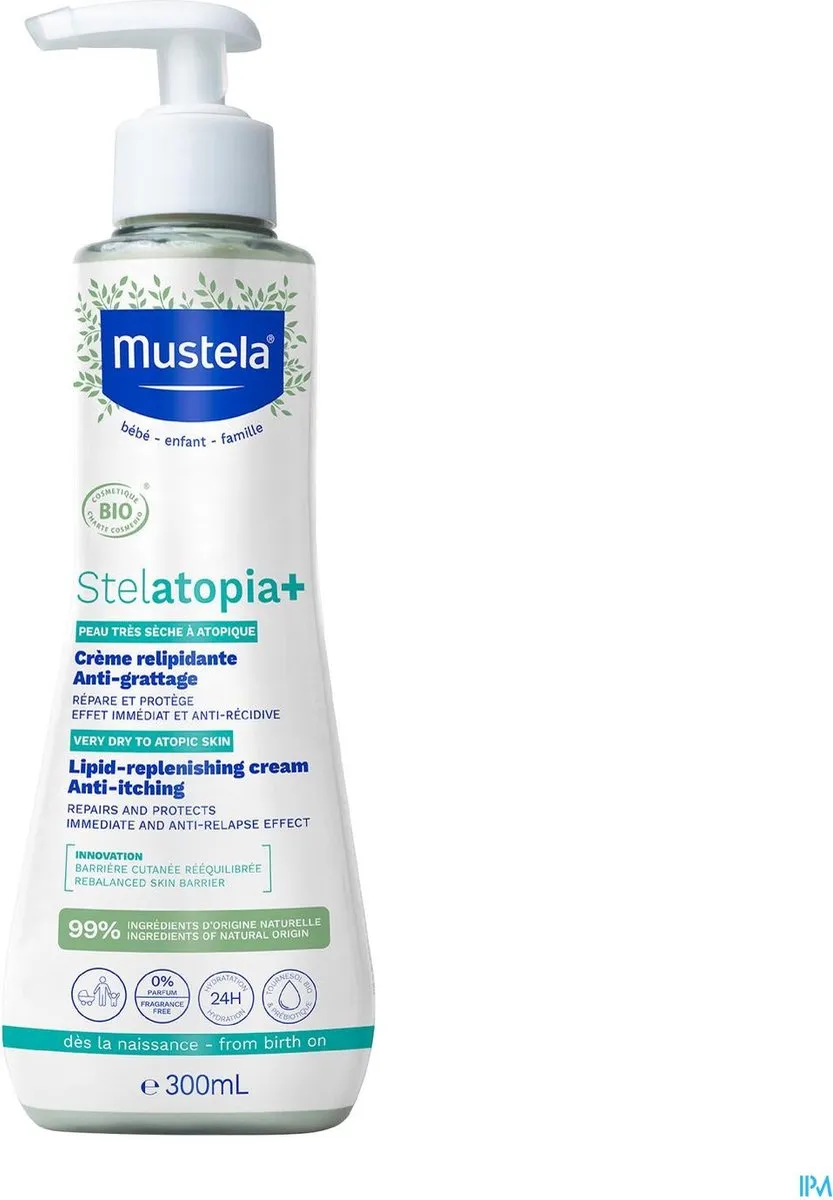 Mustela Stelatopia+ Herstellende Creme 300ml