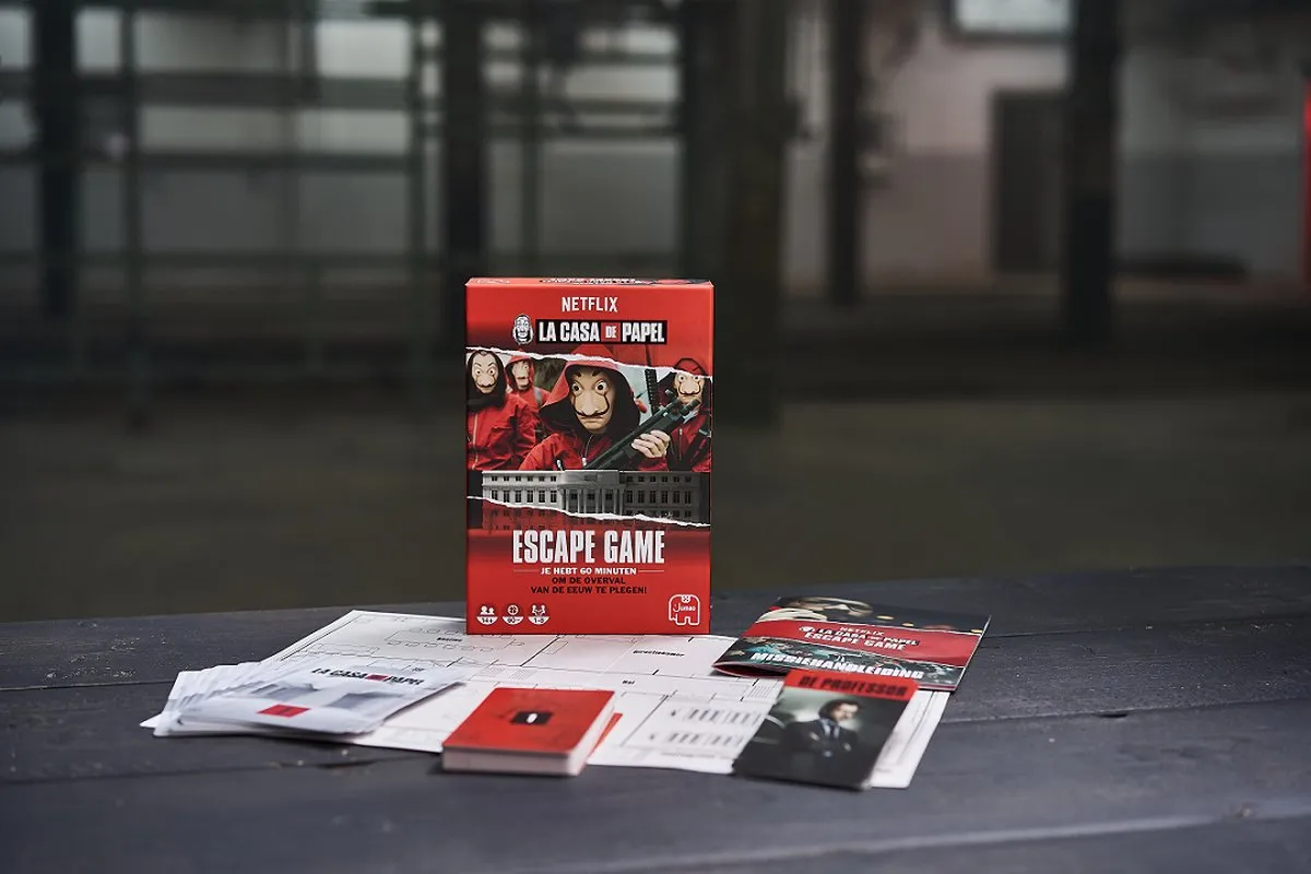 Jumbo La Casa de Papel Escape Game Bordspel - 8 Spelers