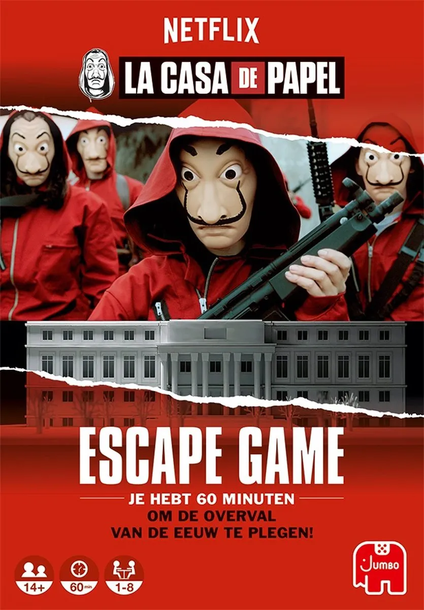 Jumbo La Casa de Papel Escape Game Bordspel