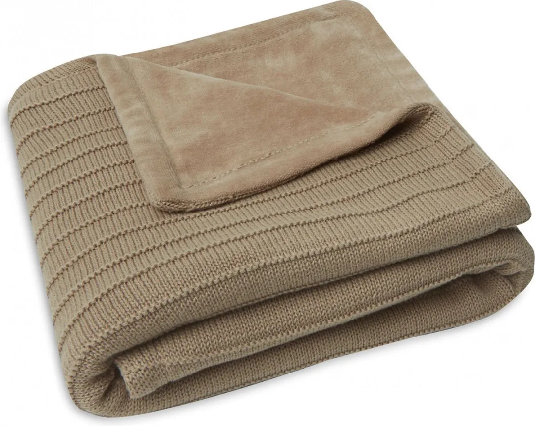 Jollein Baby Deken Ledikant Velvet Pure Knit 75x100cm