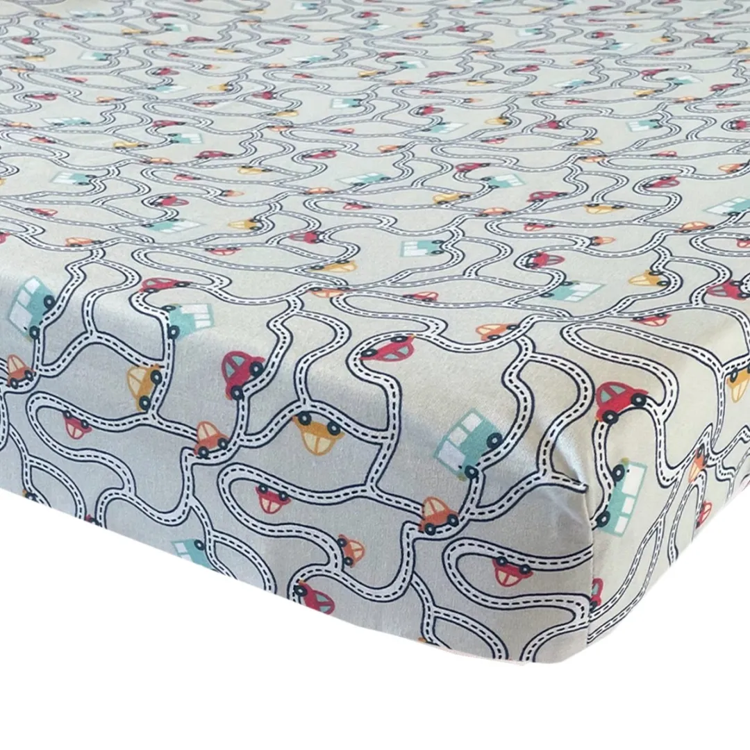 BINK Bedding Hoeslaken Traffic Grey