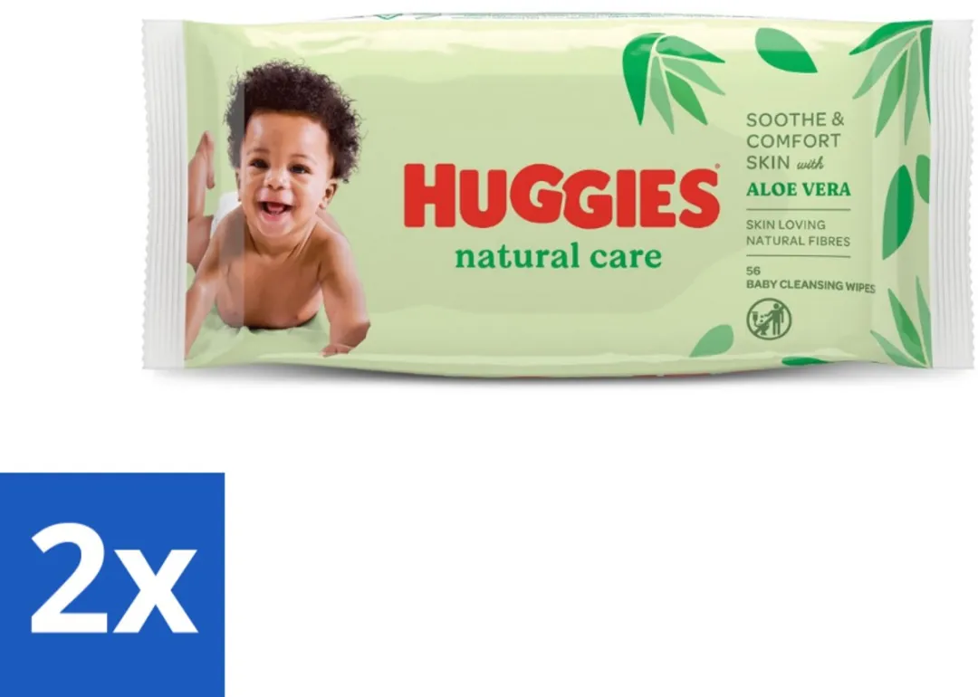Huggies Huidvriendelijk Billendoekjes Aloë Vera