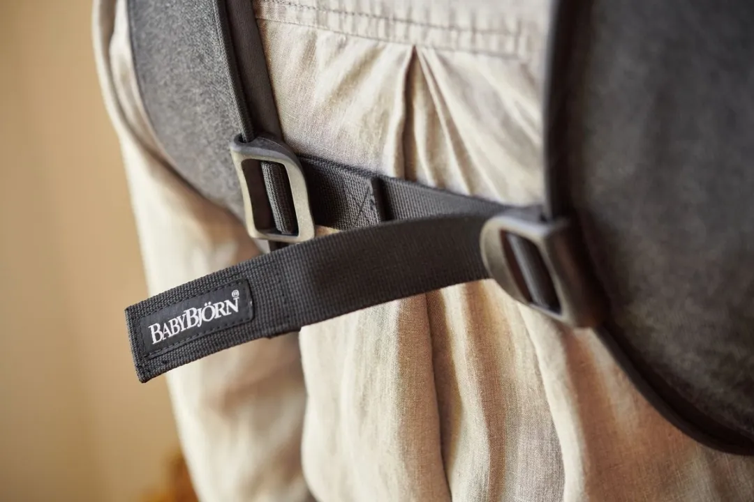 BabyBjörn Draagzak One - Grijs denim/donkergrijs