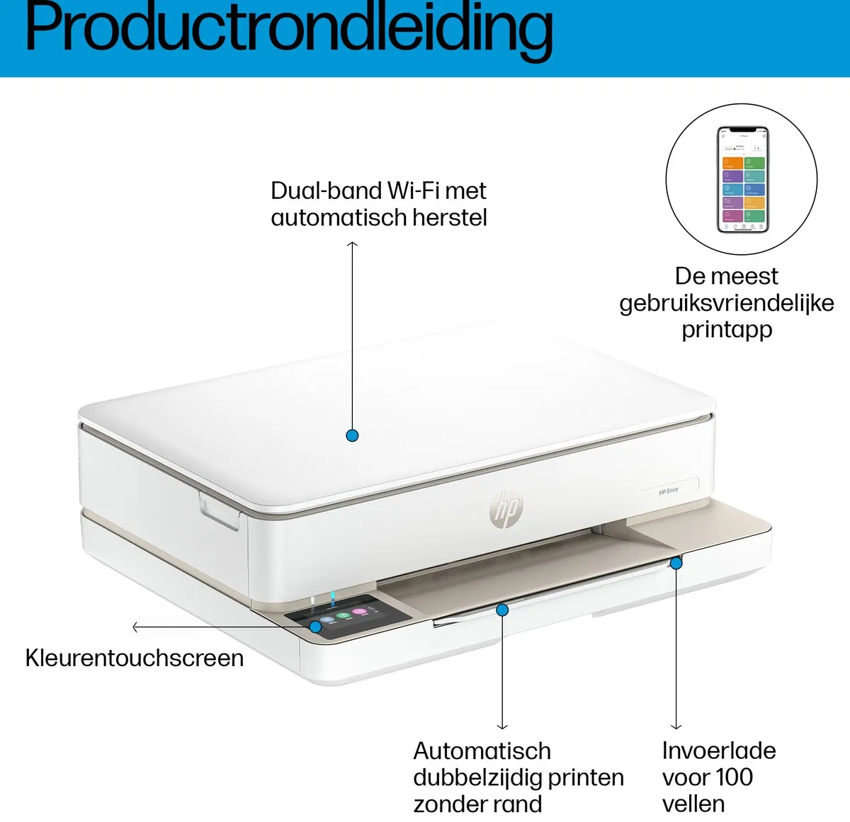 HP ENVY 6120e All-in-One Printer - Wit