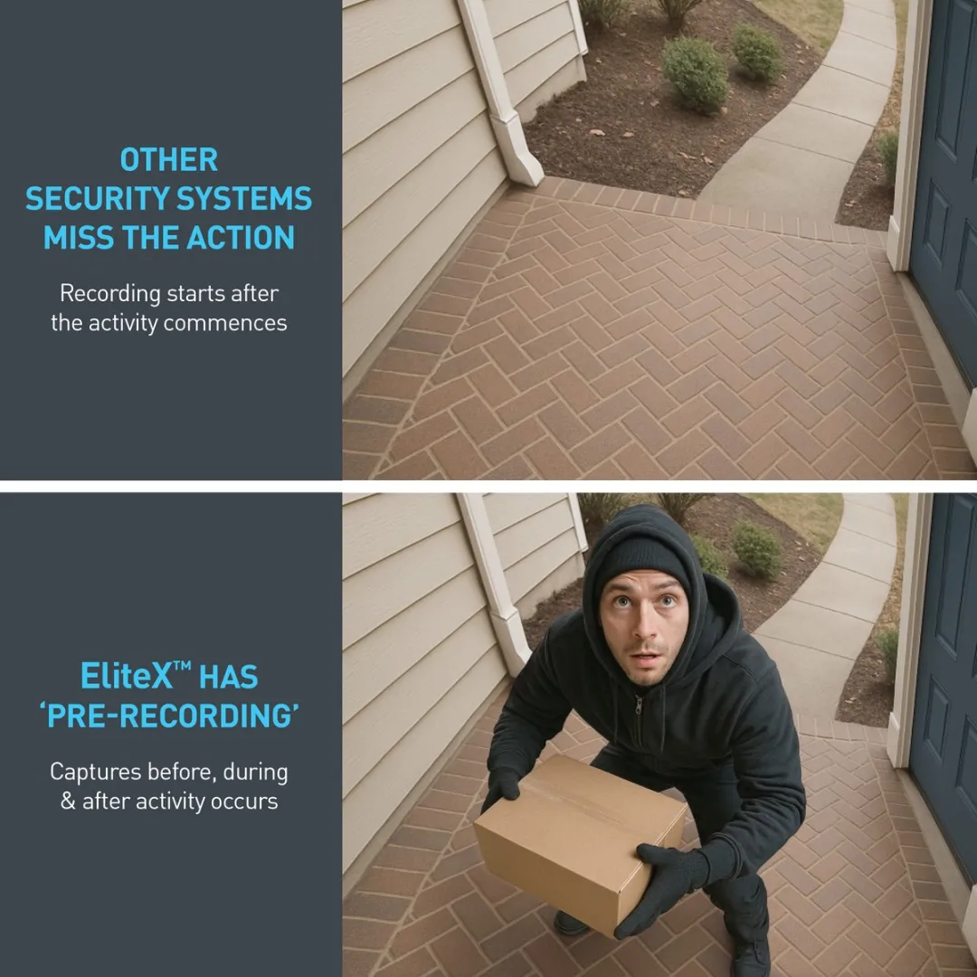 Swann EliteX 12MP Series - Beveiligingscamera's - Add-On Camera - cctv camerasysteem - Spotlight Dome w 2 Way Audio Add On IP Camera - geen abonnementskosten - 6K Ultra HD - Spotlight Dome IP Cameras - Met Microfoon