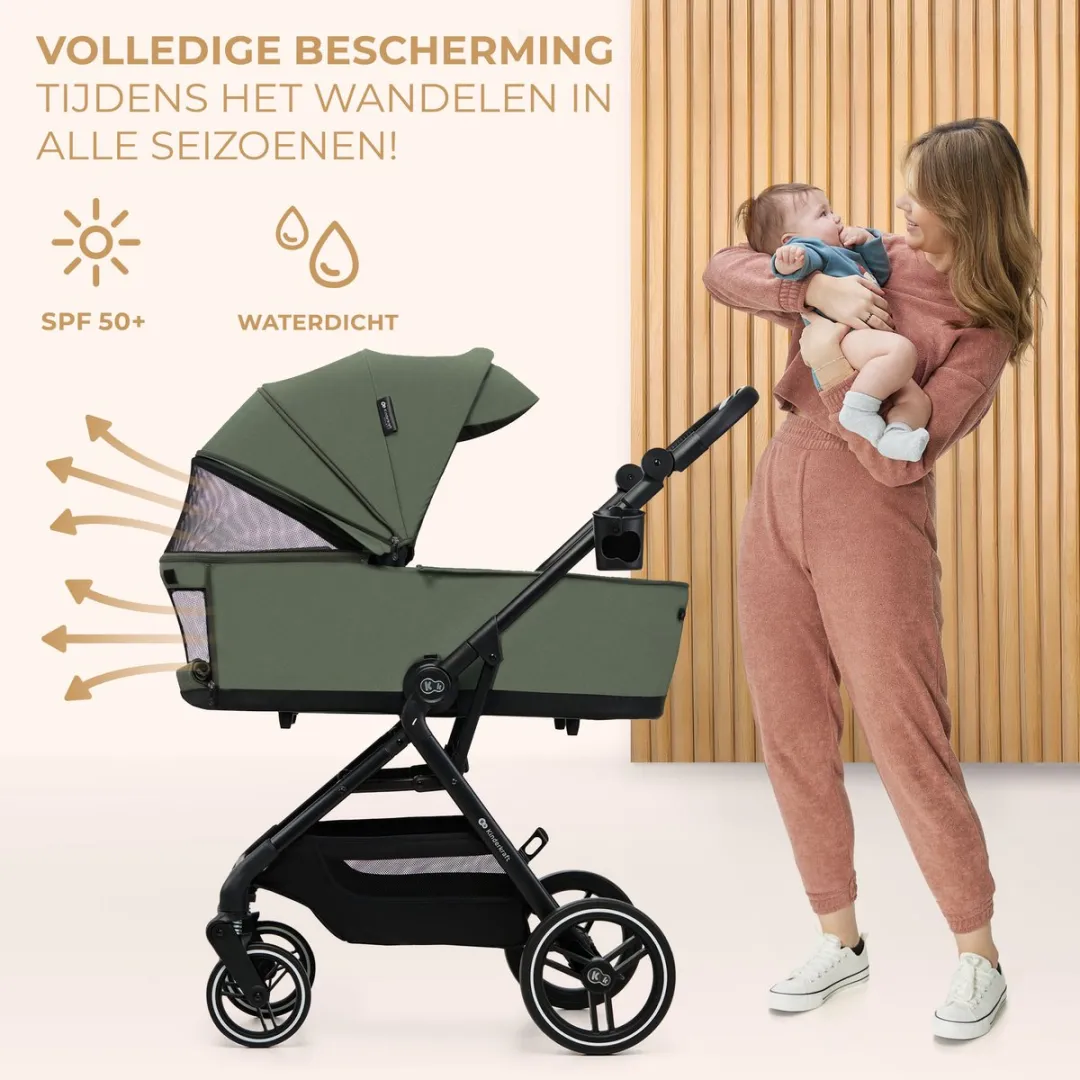 KinderKraft YOXI 2-in-1 Kinderwagen - Groente
