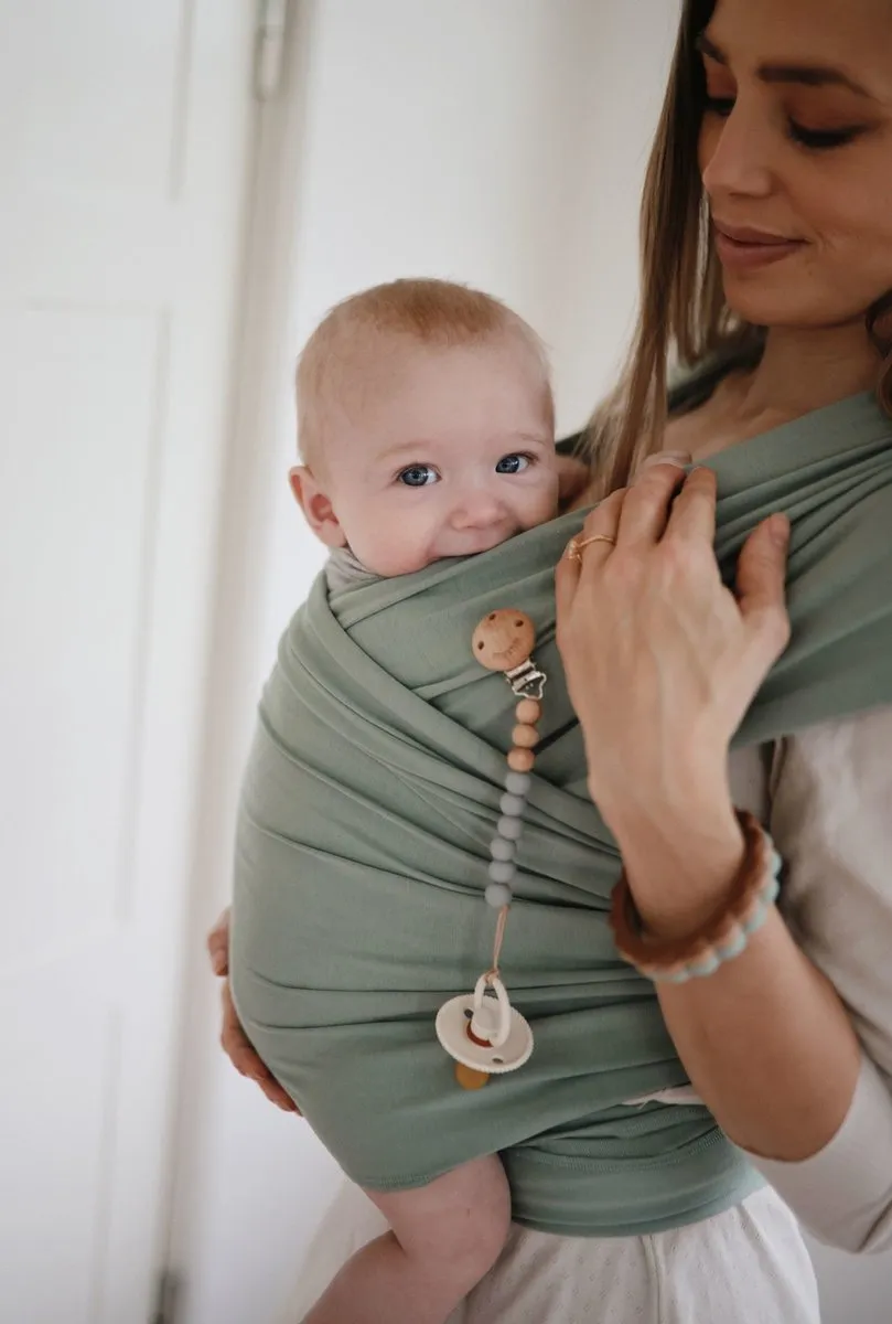 Mushie Baby Wikkeldoek Roman Green