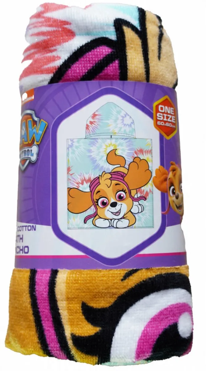 Nickelodeon Paw Patrol Skye Poncho - Licht Groen