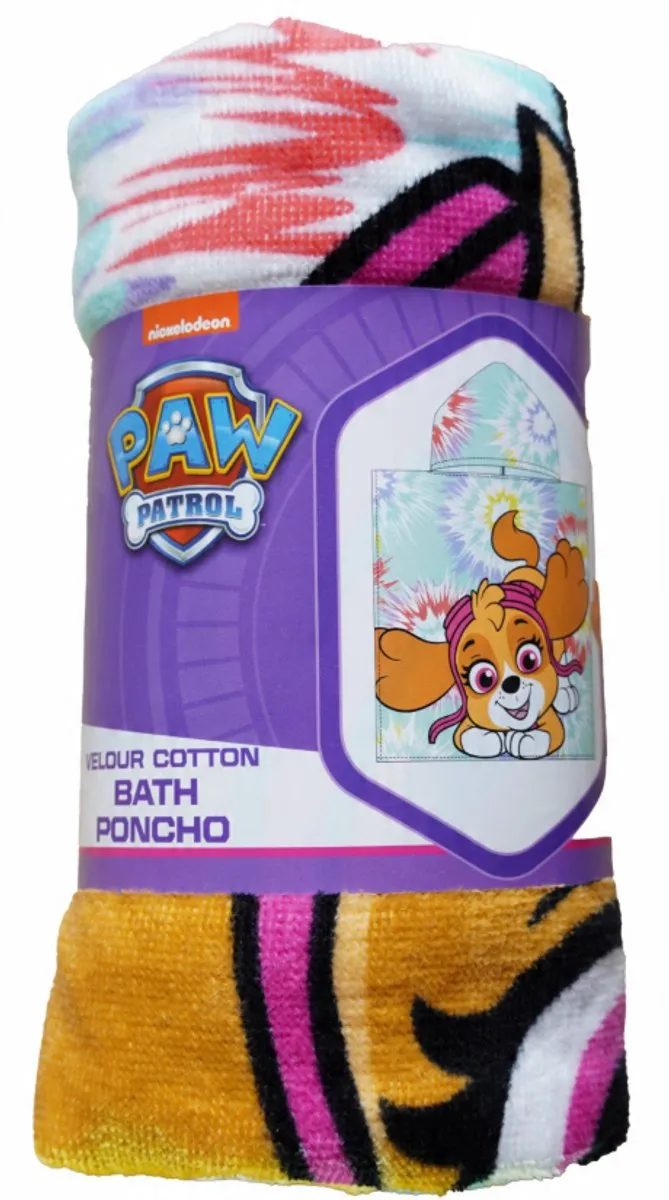 Nickelodeon Paw Patrol Skye Poncho - Licht Groen